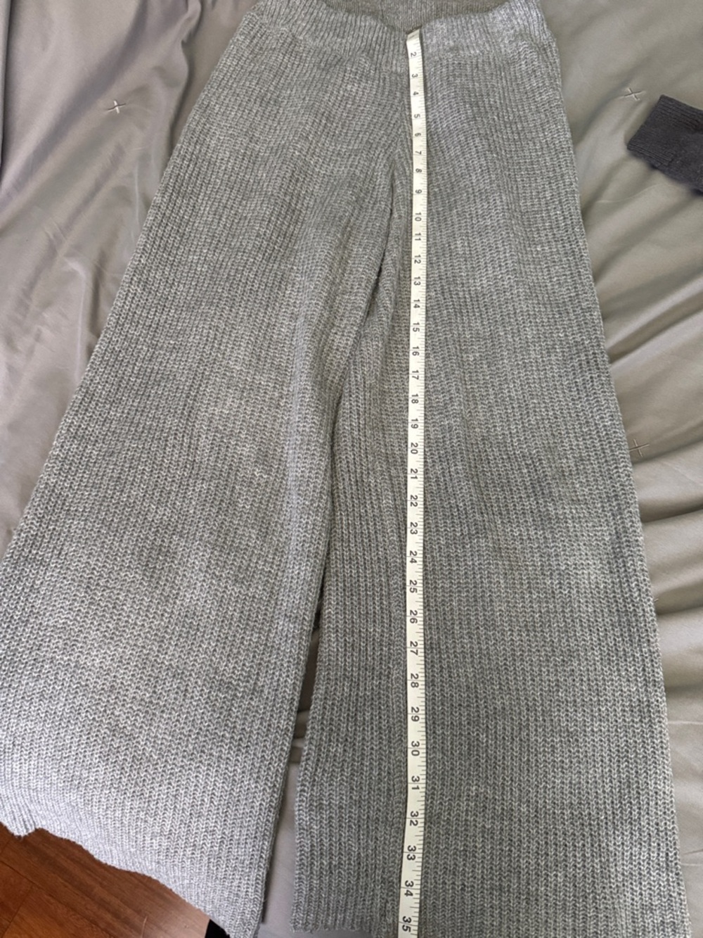 Cozy Ribbed Knit Set - Gray - Picture 8 of 8